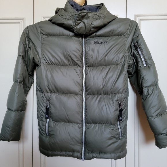 Boys Down Goose Jacket Marmot Size XS EUC